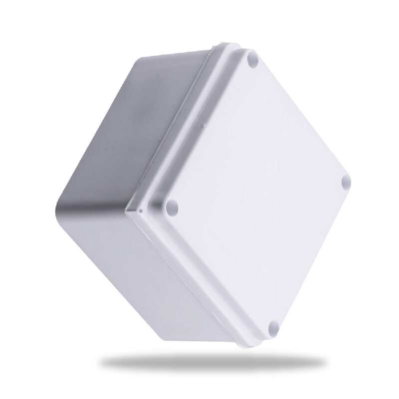 CAJA 10 CMS X 10 CMS X 6 CMS DE PASO FONDO PVC