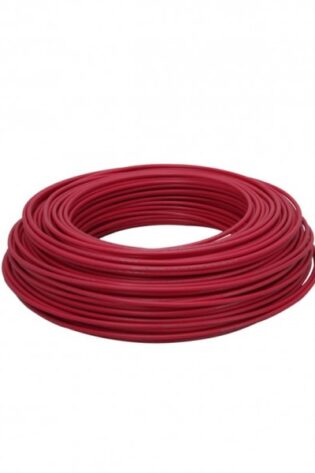 ALAMBRE ELECTRICO # 10 ROJO X MTS (ROLLO DE 100 MTS)