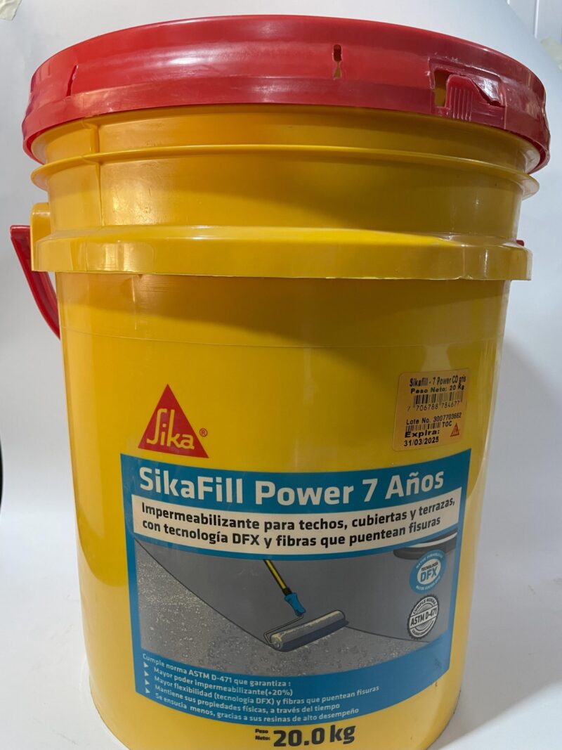 SIKAFILL POWER  7 AÑOS GRIS CUÑETE  REF 617495