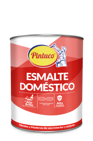 ESMALTE DOMESTICO ROJO FIESTA CUARTO REF P-30