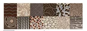 DECORADO 15 X 45 JAZZ MARRON ESMALGRES