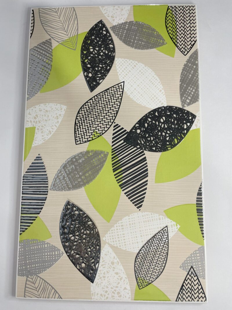 DECORADO 27 X 45 PENSAMIENTO VDE CJ 10UNI ESMALGRES