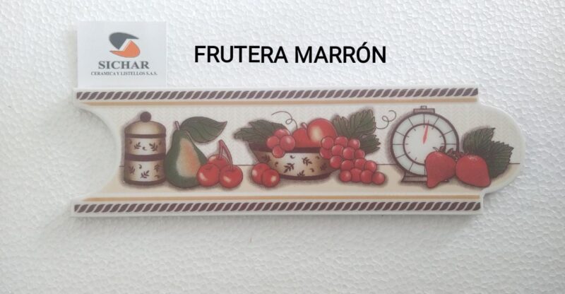 LIST  8 X 25 FRUTERA MARRON SICHAR
