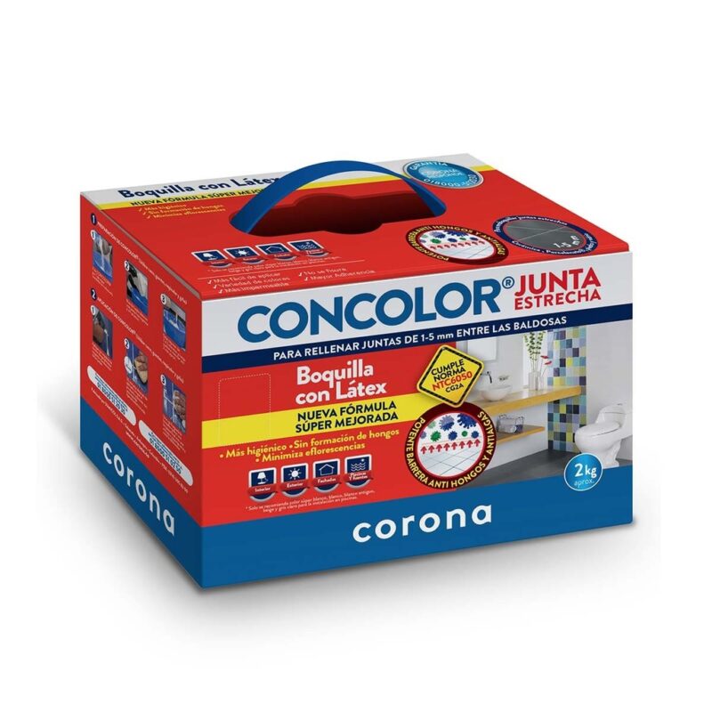 BOQUILLA CONCOLOR C/LATEX GRIS CALIDO 2 KG